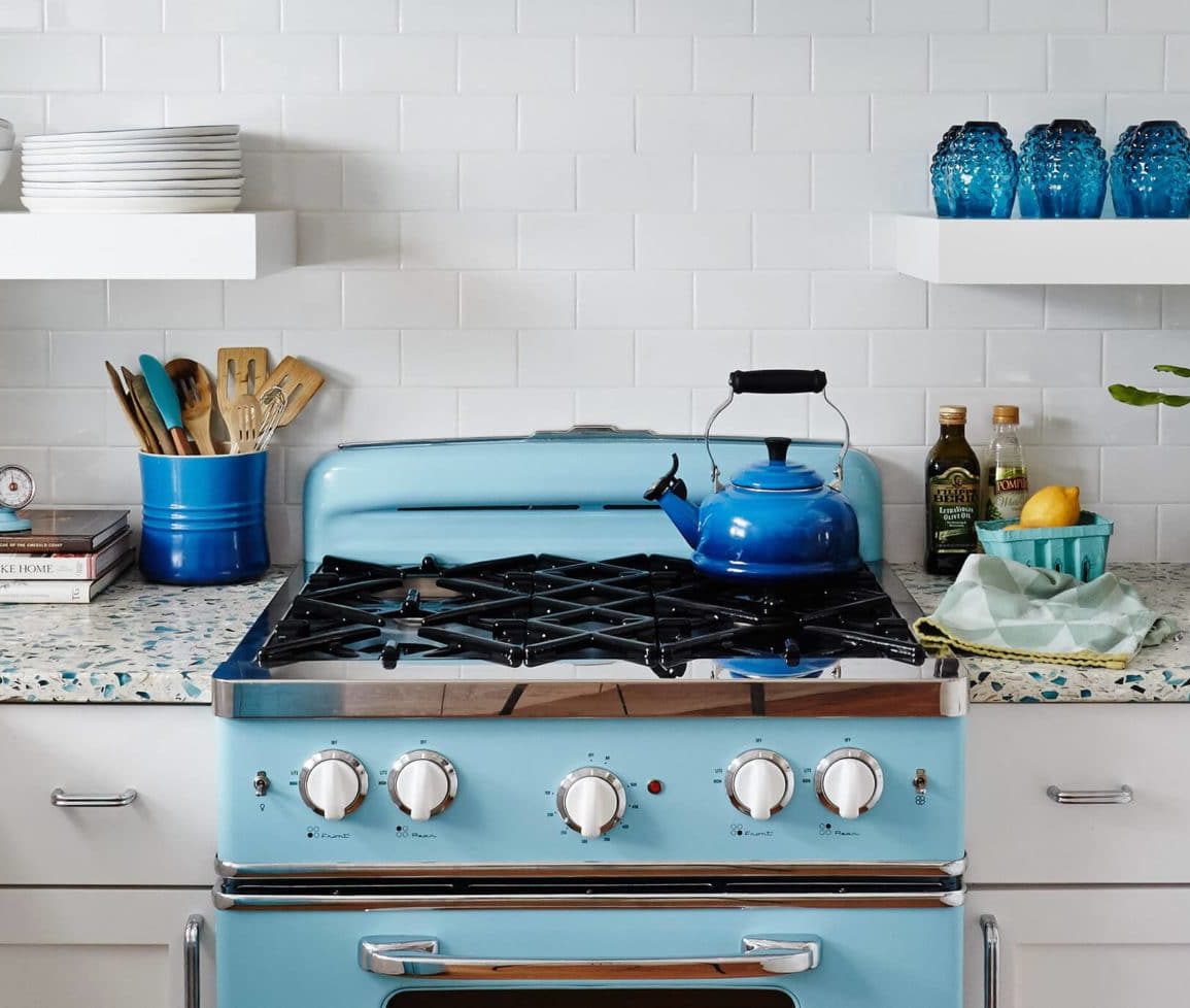 BRETAGNE BLUE 2 kitchen countertop