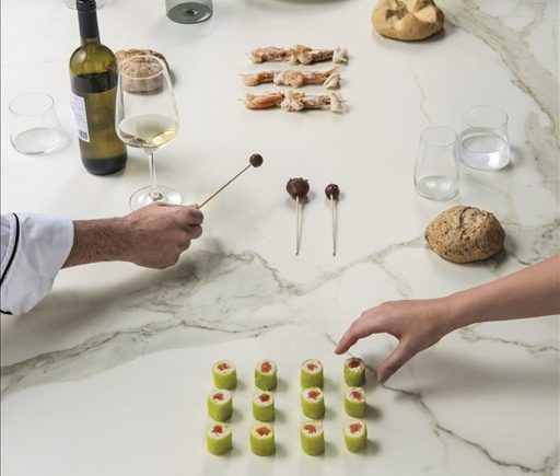 CALACATA STATUARIO NATURAL kitchen