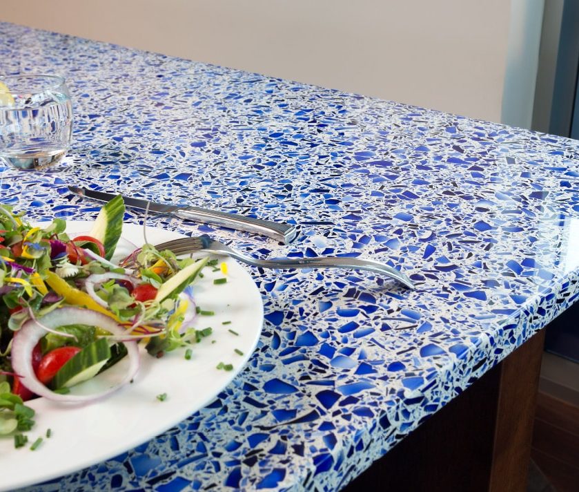 cobalt sky kitchen countertop