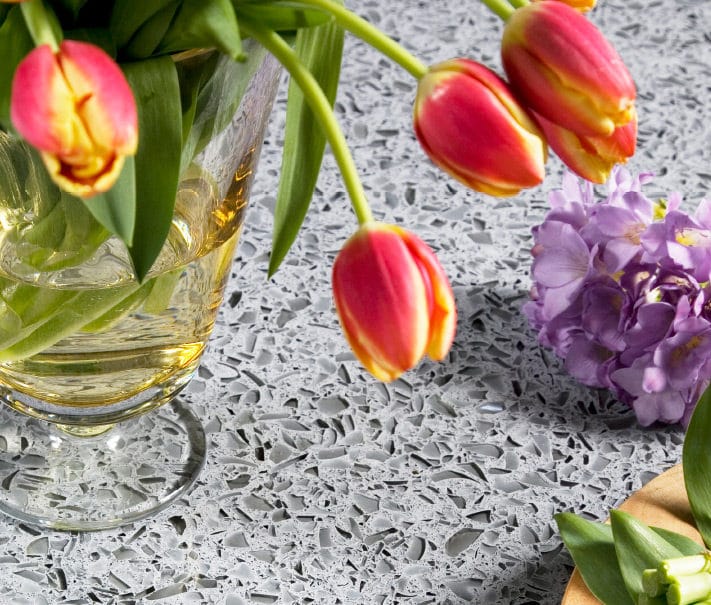 cool titanium countertop