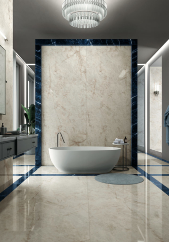 Infinity Cersaie porcelain countertops Precious Sodalite