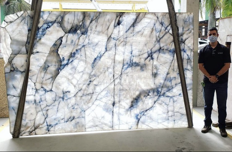 Cristallo Quartz Blue 2cm